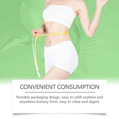 Googeer 30pcs Slimming Body Gummies Fat Burner Energy Support Dietary Supplement Fruit Flavor Anti Cellulite Weight Loss Gummies
