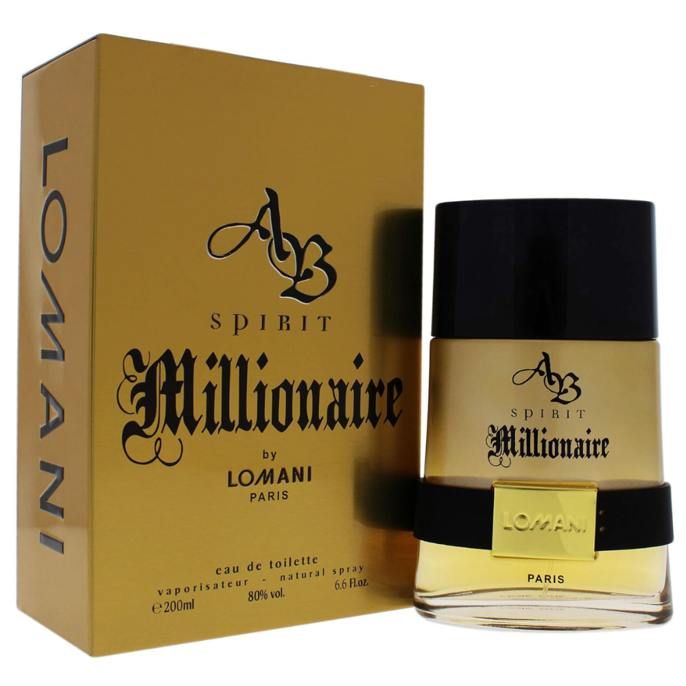 Lomani Ab Spirit Millionaire Eau de Toilette Spray for Men (3.3 oz)  DestGlow