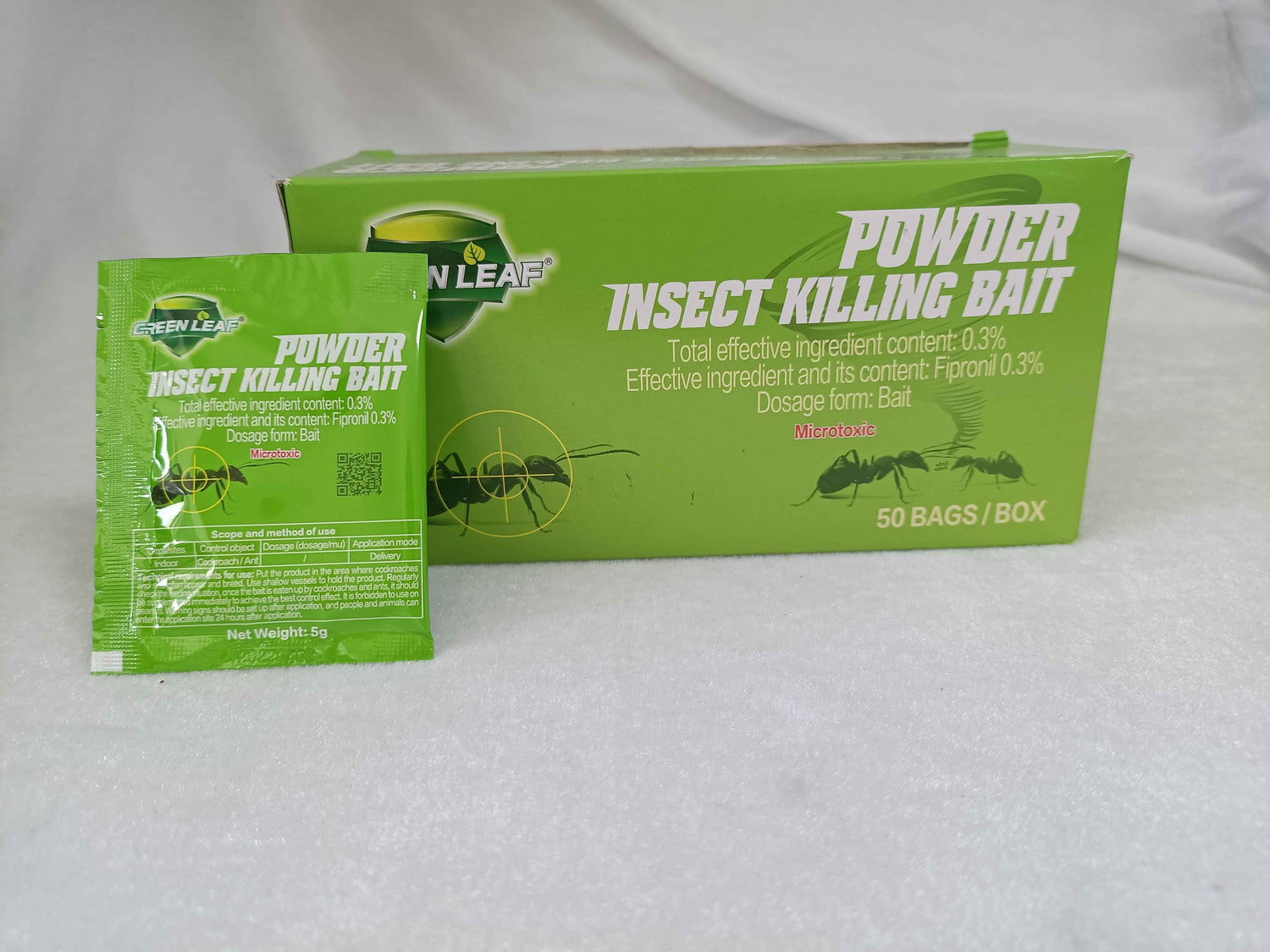 Green Leaf Ants Bait household fast kill ants pest control poison anti ants killing bait powder