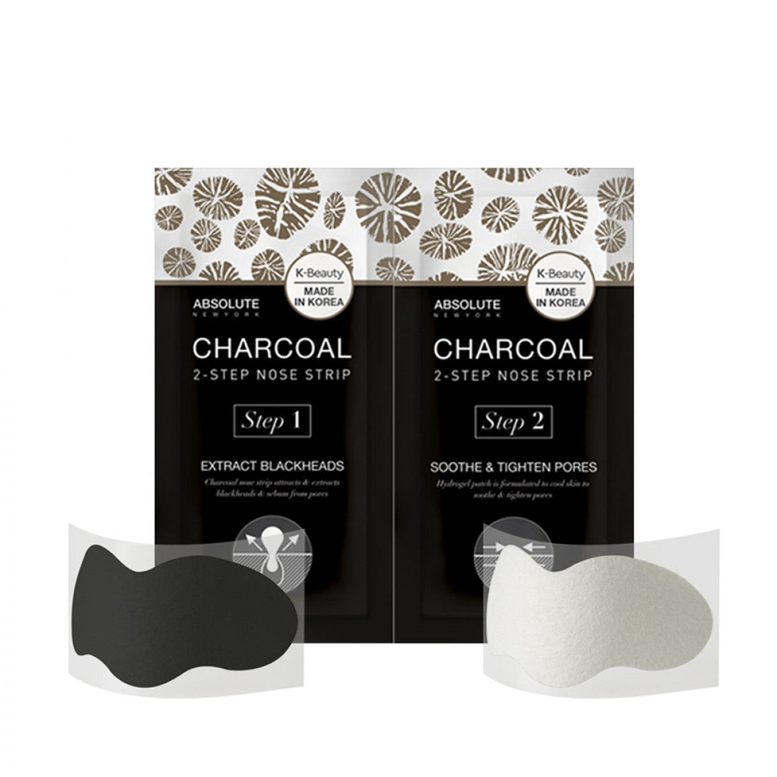 ABSOLUTE Charcoal 2-Step Nose Strip - DestGlow