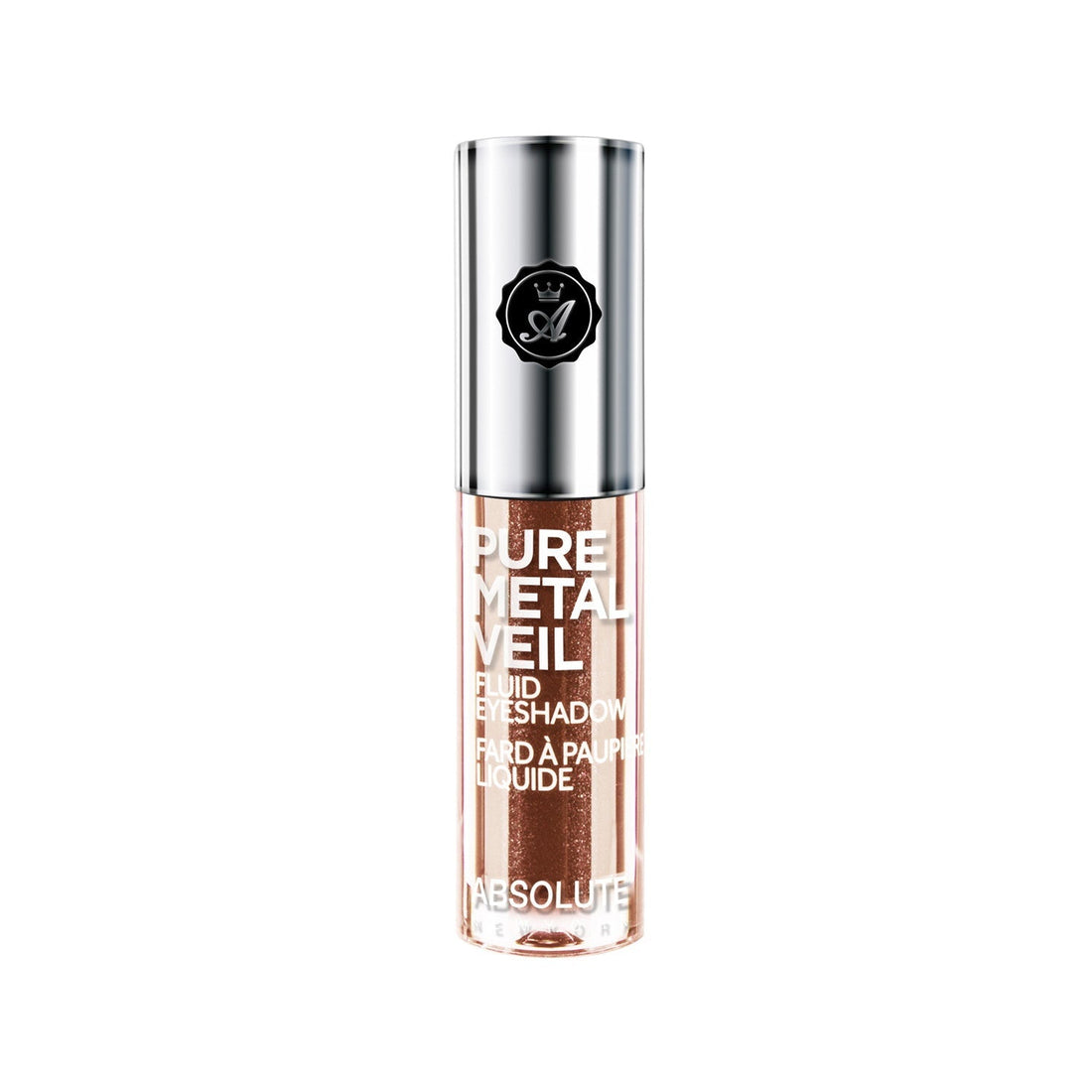 ABSOLUTE Pure Metal Veil Fluid Eyeshadow - Copper Glitz - eye makeup