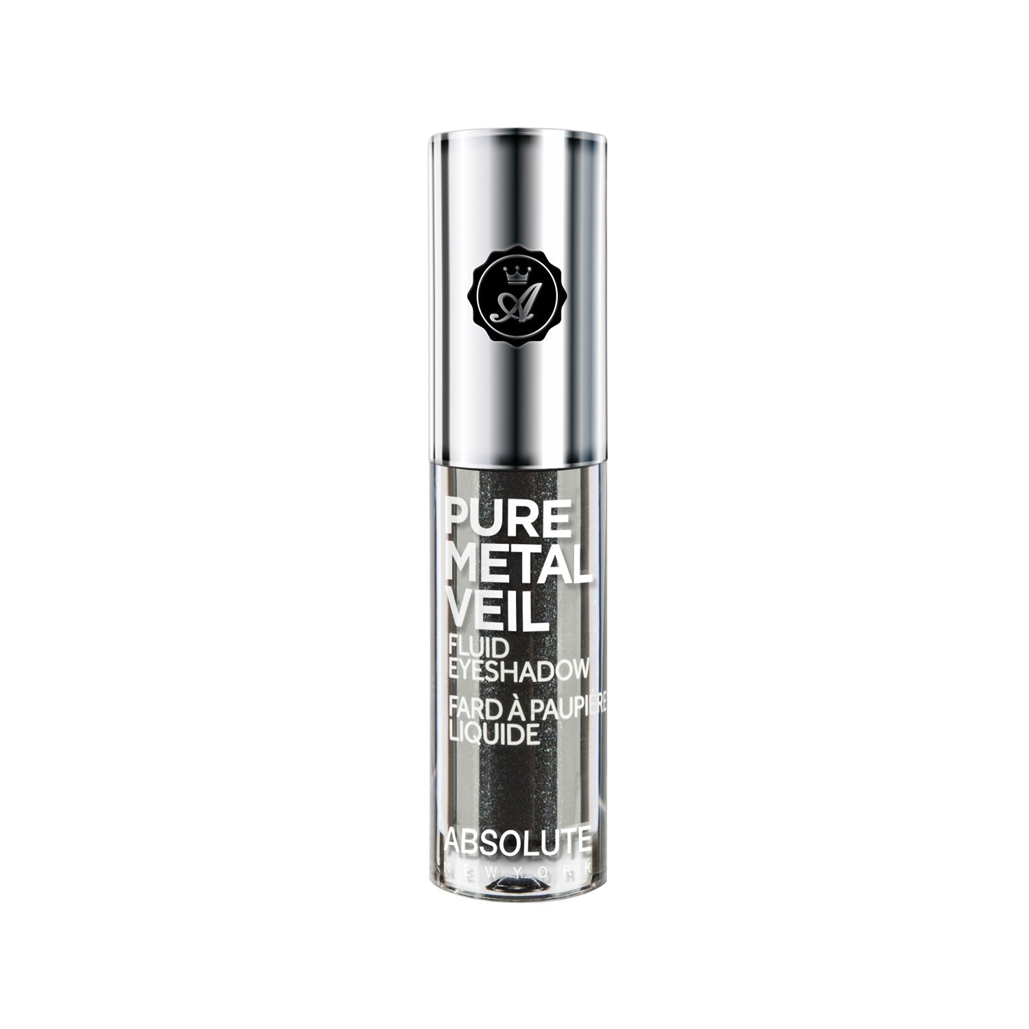 ABSOLUTE Pure Metal Veil Fluid Eyeshadow - Gunmetal - DestGlow