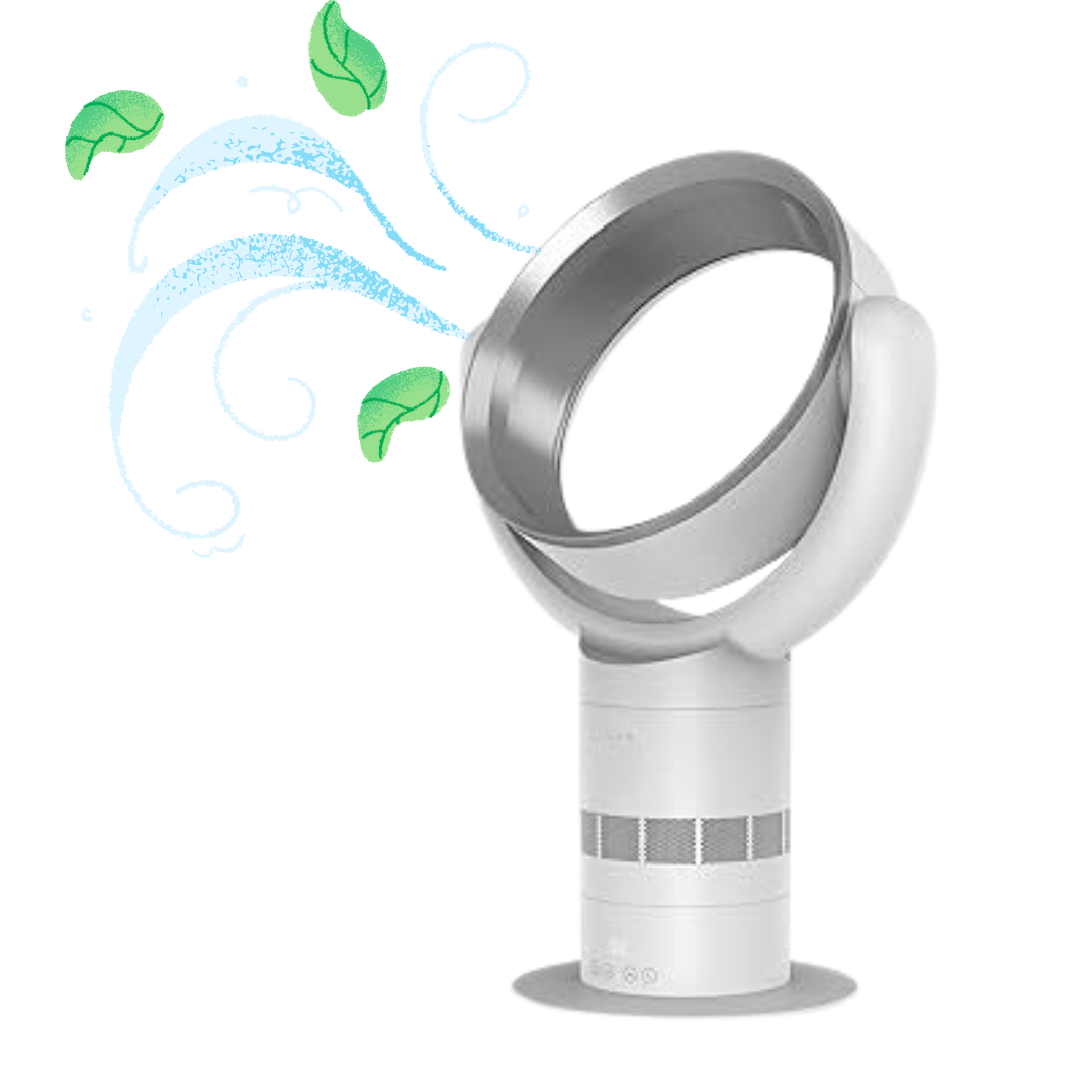 HomeBoss Bladeless Desk Fan by Farmacias Savia