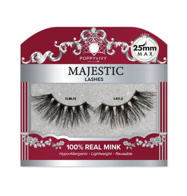 ABSOLUTE Poppy & Ivy Majestic Mink Lashes - Layla - DestGlow