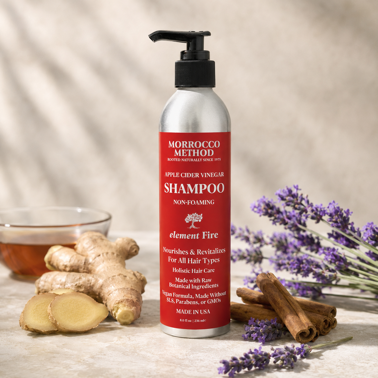 Apple Cider Vinegar Shampoo by Morrocco Method International