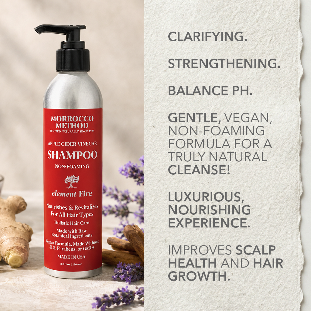 Apple Cider Vinegar Shampoo by Morrocco Method International