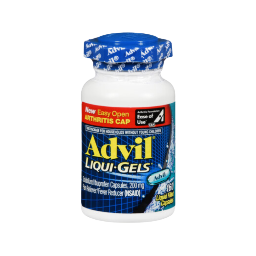 Advil Liqui-Gels Ibuprofen 200 mg Softgels (160 ct) by Farmacias Savia
