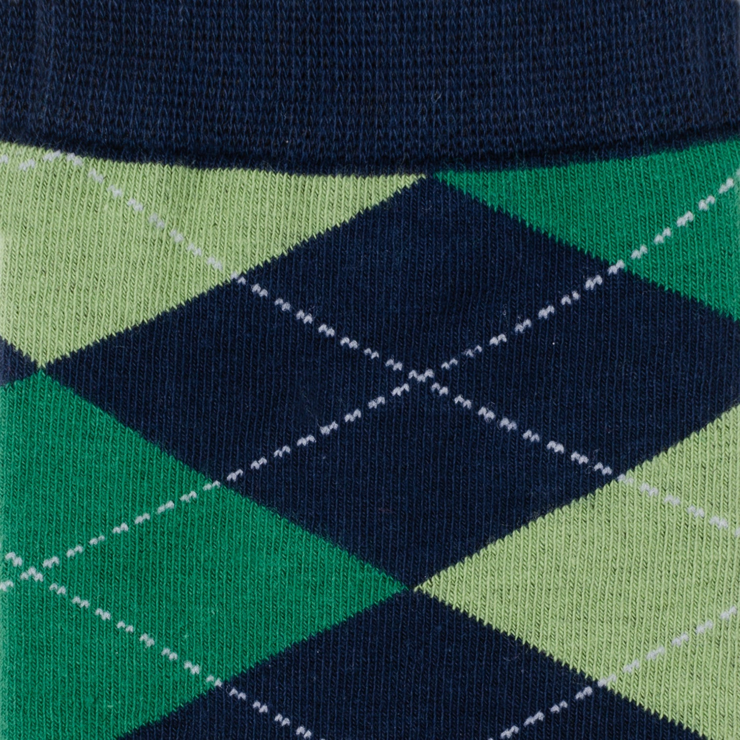 Argyle Hidden Message Sock Set by Cufflinks.com