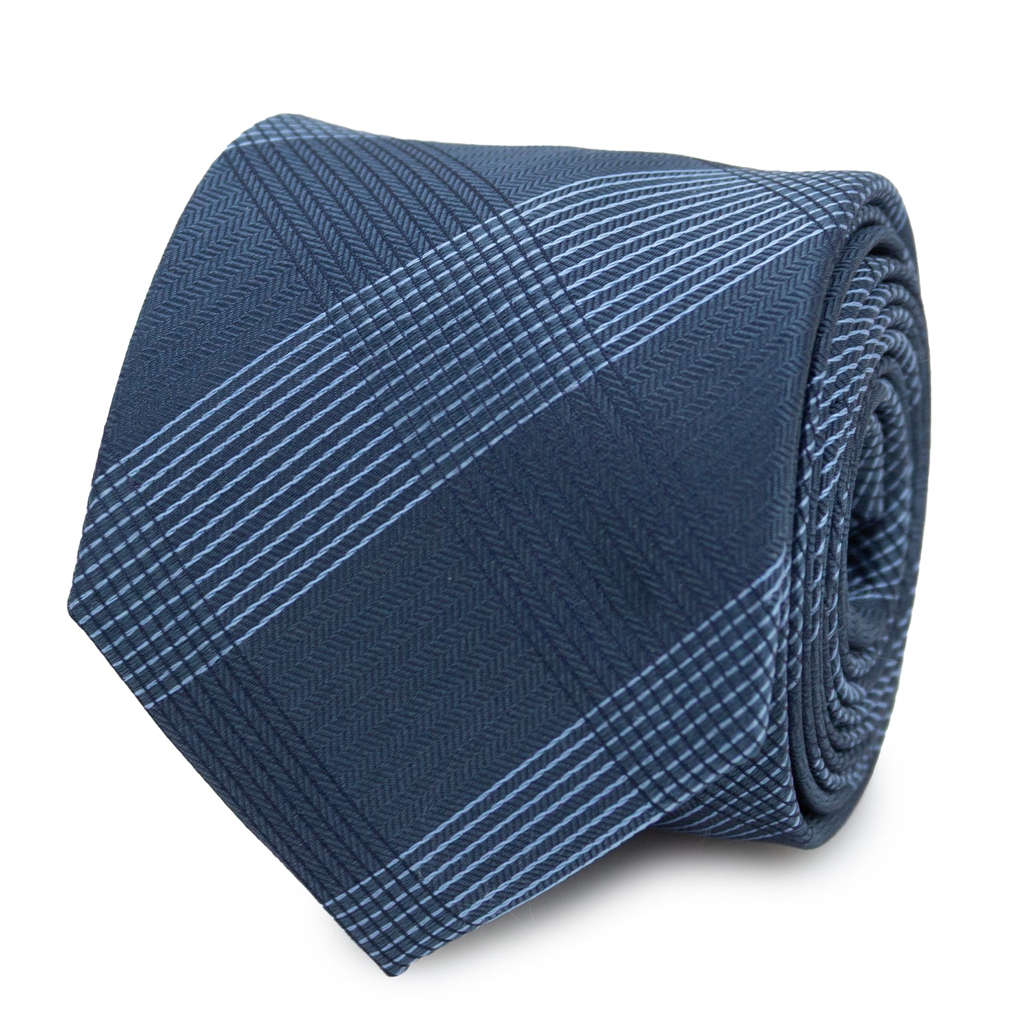Best Dad Plaid Dark Blue Men&