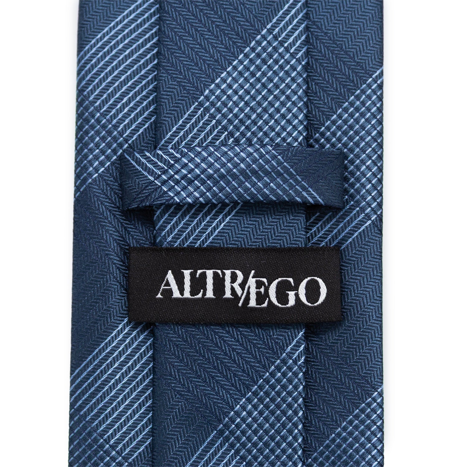 Best Dad Plaid Dark Blue Men&