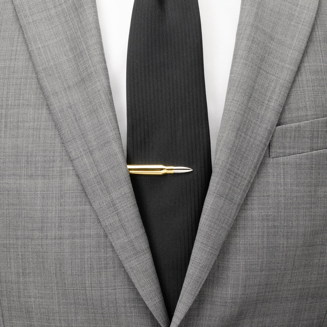 50 Cal Bullet Tie Clip by Cufflinks.com
