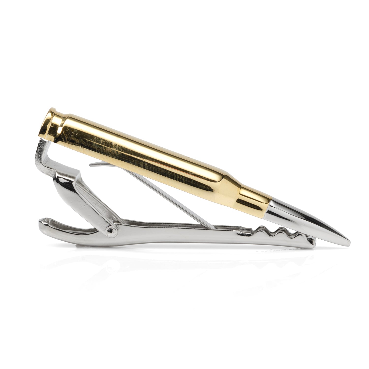 50 Cal Bullet Tie Clip by Cufflinks.com