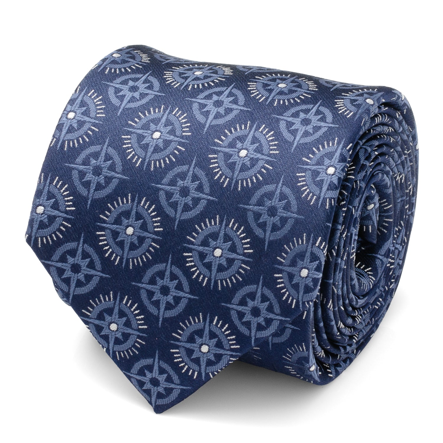 Compass Hidden Message Navy Blue Men&