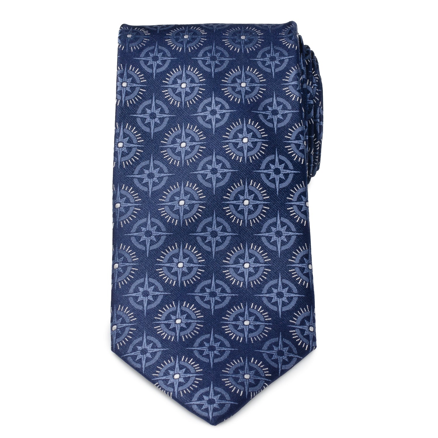 Compass Hidden Message Navy Blue Men&