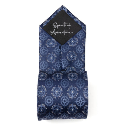 Compass Hidden Message Navy Blue Men&