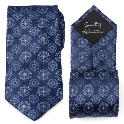Compass Hidden Message Navy Blue Men&