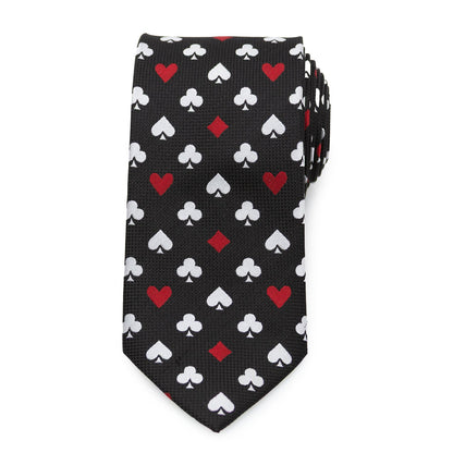 Card Suits Vegas Hidden Message Black Men&