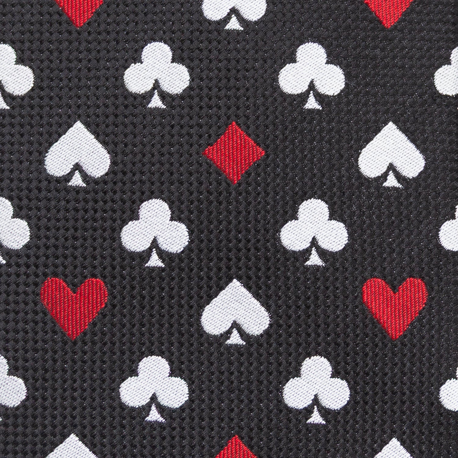 Card Suits Vegas Hidden Message Black Men&