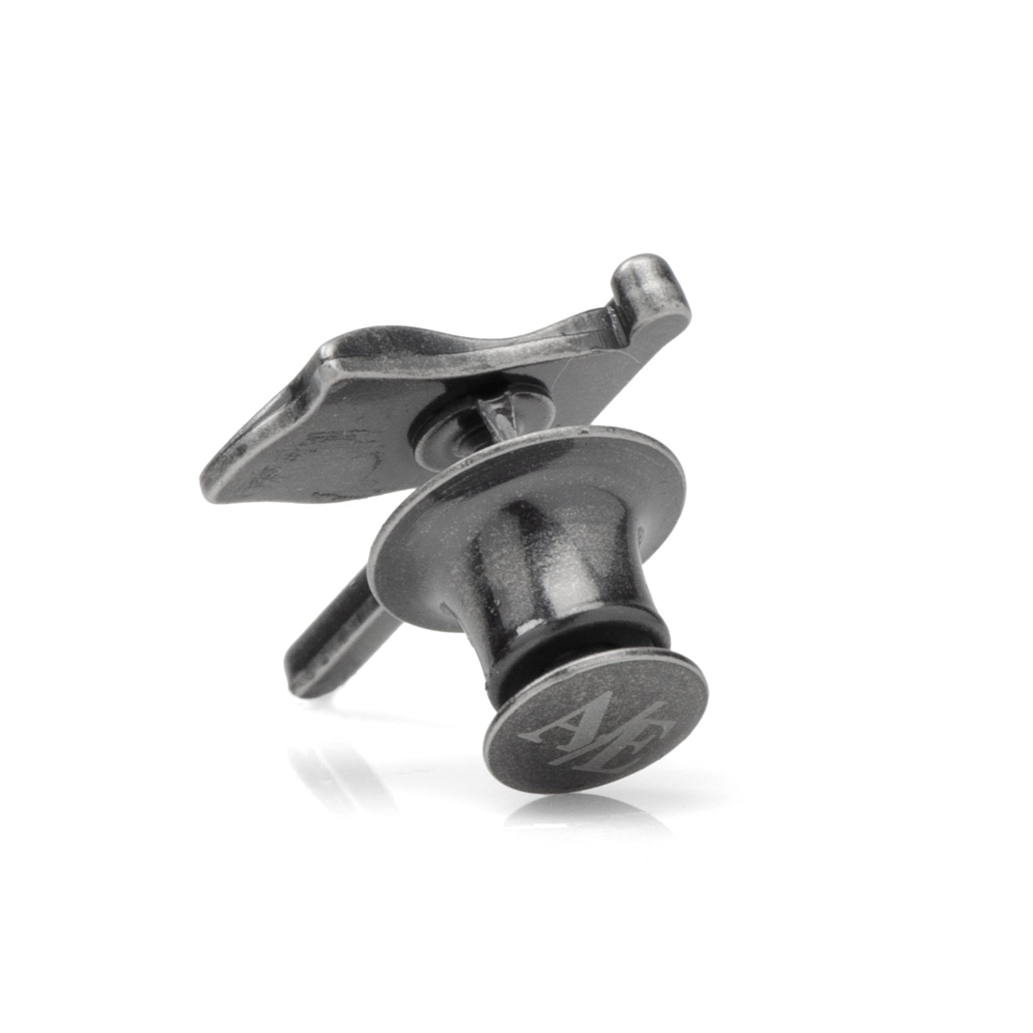 Golf 18th Hole Antique Silver Lapel Pin by Cufflinks.com
