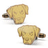 Yellow Labrador Cufflinks by Cufflinks.com