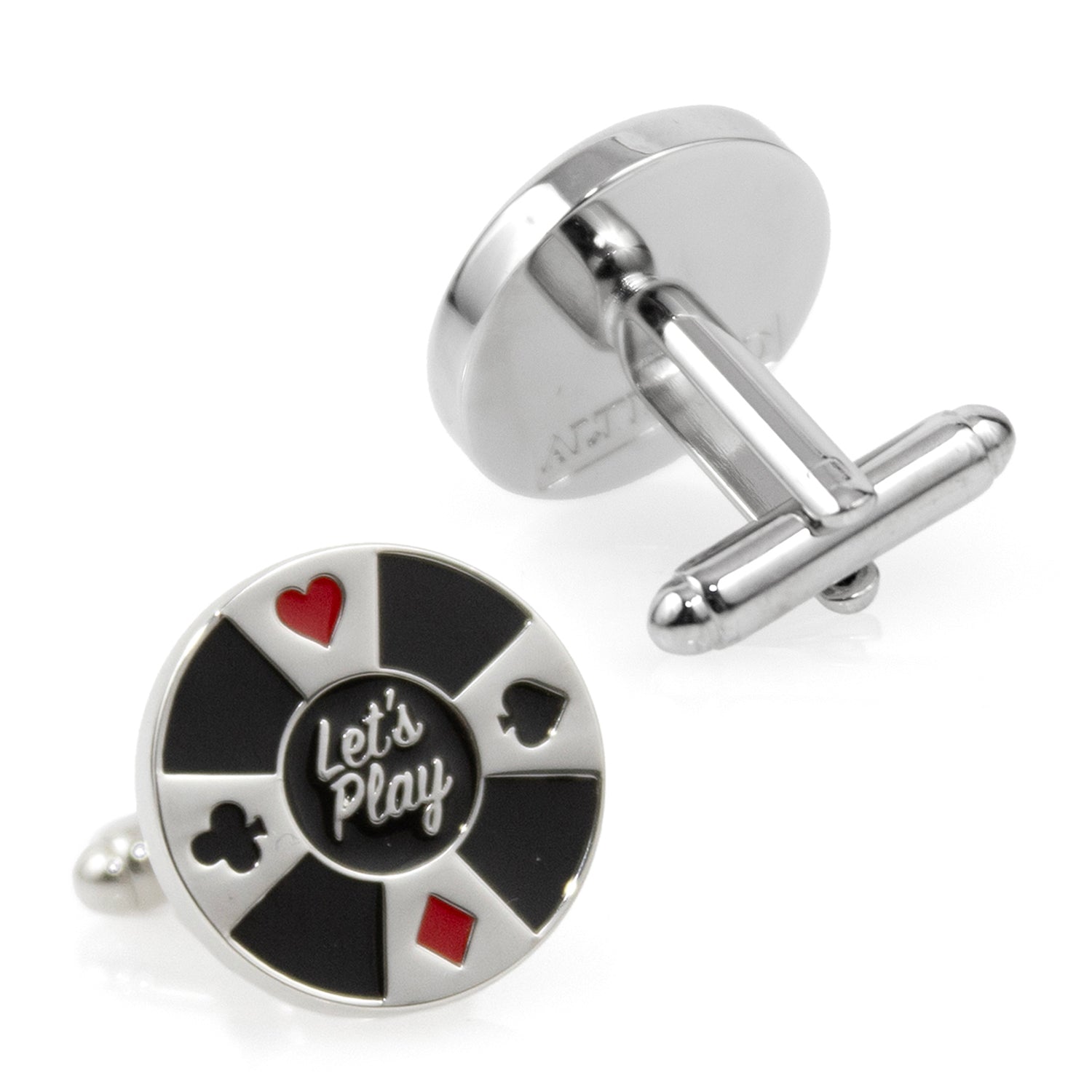 Poker Chip Cufflinks by Cufflinks.com