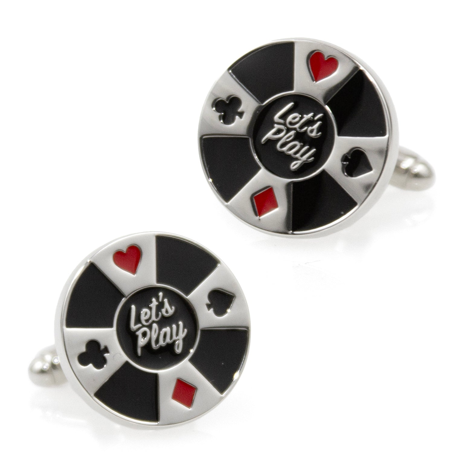 Poker Chip Cufflinks by Cufflinks.com