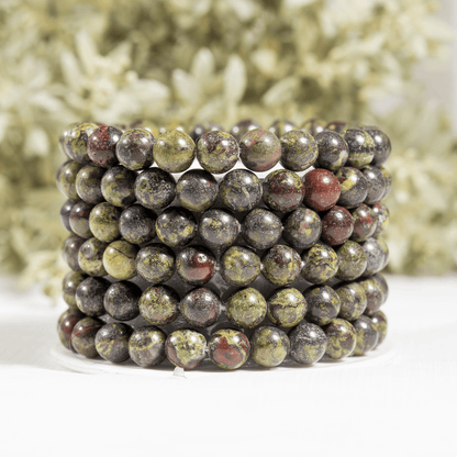 African Bloodstone Bracelet (Courage and Strength)  DestGlow