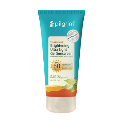 Pilgrim 5% Vitamin C Brightening Ultra Light Gel Sunscreen SPF 60 PA++++