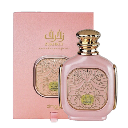Zimaya Zukhuruf Pink Eau de Parfum Women (3.4 oz)  DestGlow