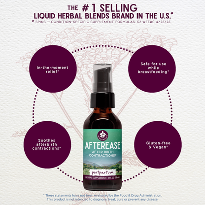 AfterEase For After Birth Contractions by WishGarden Herbs