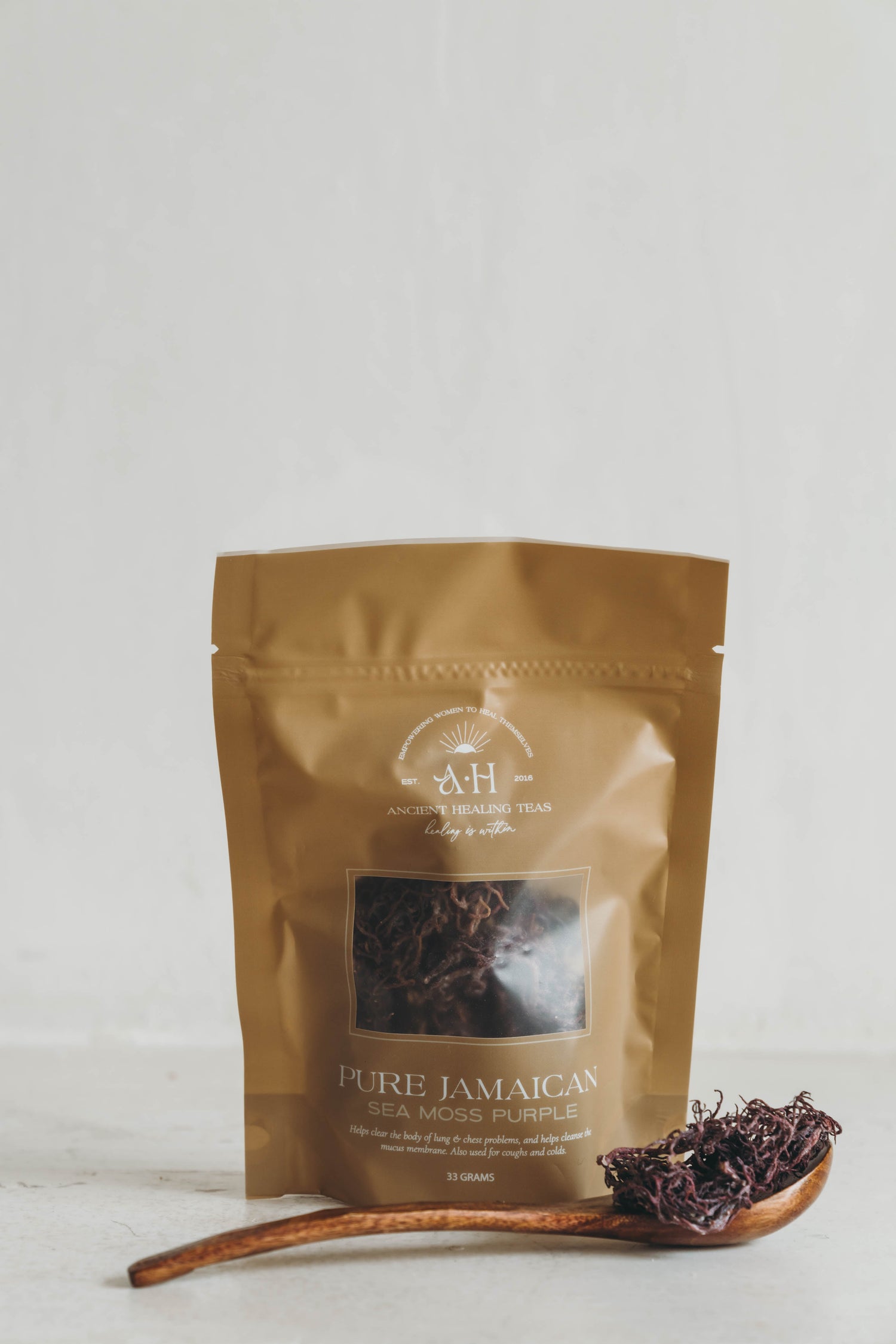 Pure Jamaican Seamoss PURPLE by Ancient Healing Teas