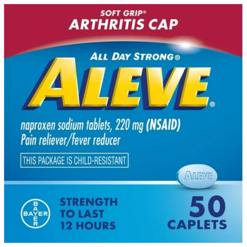 Aleve Arthritis Caplets 220 mg (50 caplets) by Farmacias Savia