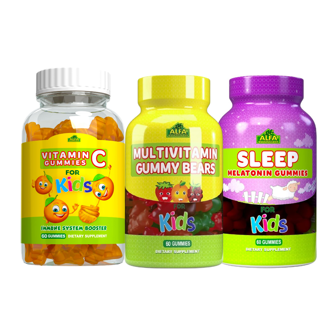 Alfa Kids Gummies Variety Pack (60 ct) by Farmacias Savia