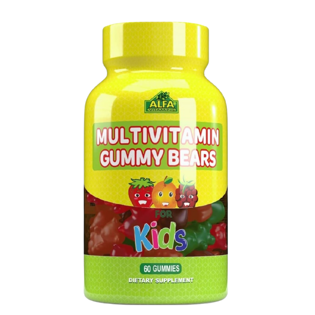 Alfa Bear-Shaped Multivitamin Gummies (60 ct) by Farmacias Savia