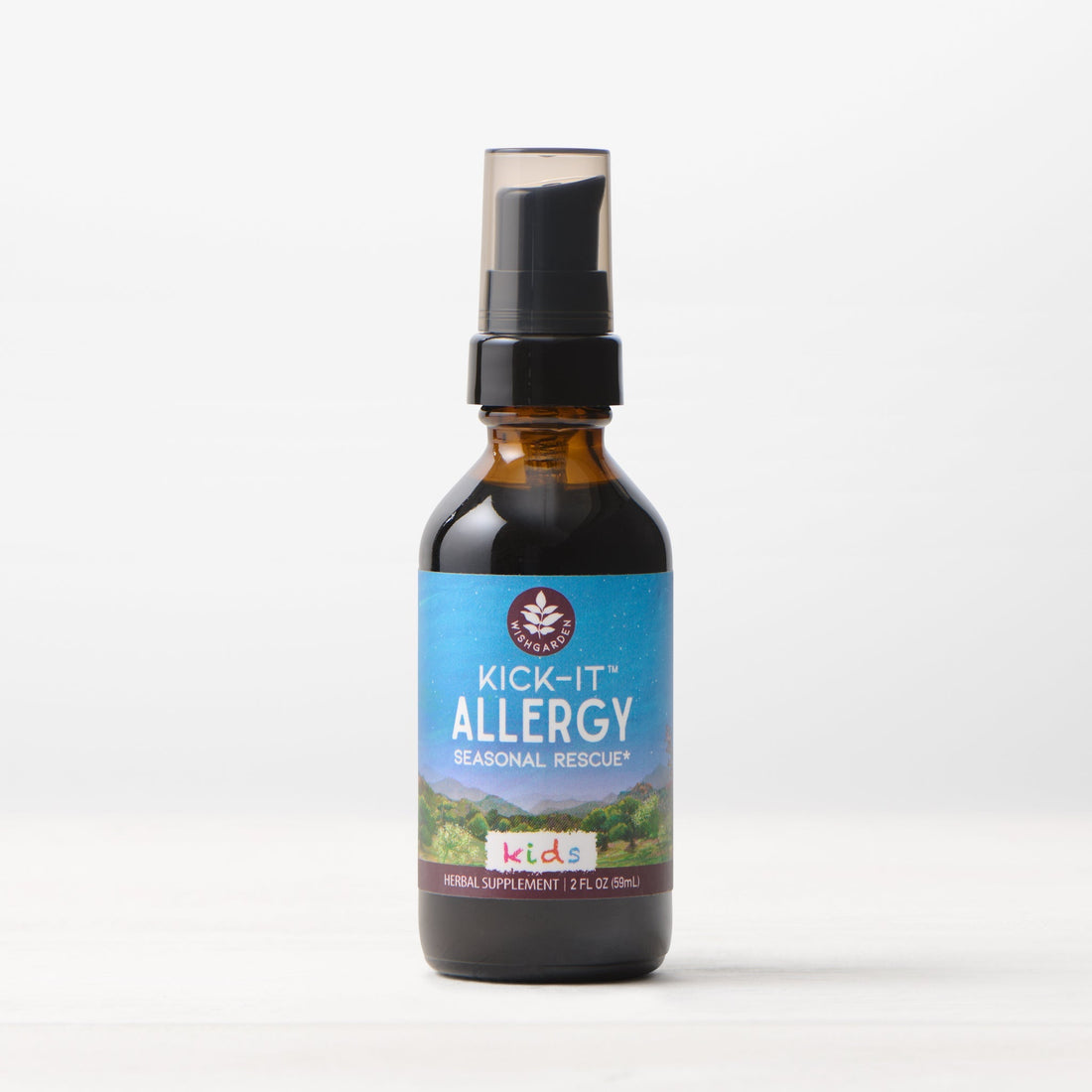 Kick-It Allergy, Seasonal Rescue For Kids by WishGarden Herbs