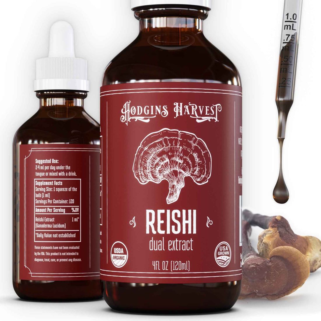 Reishi Dual Extract Tincture
