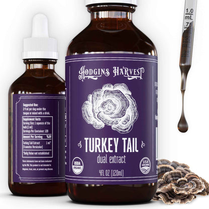 Turkey Tail Dual Extract Tincture