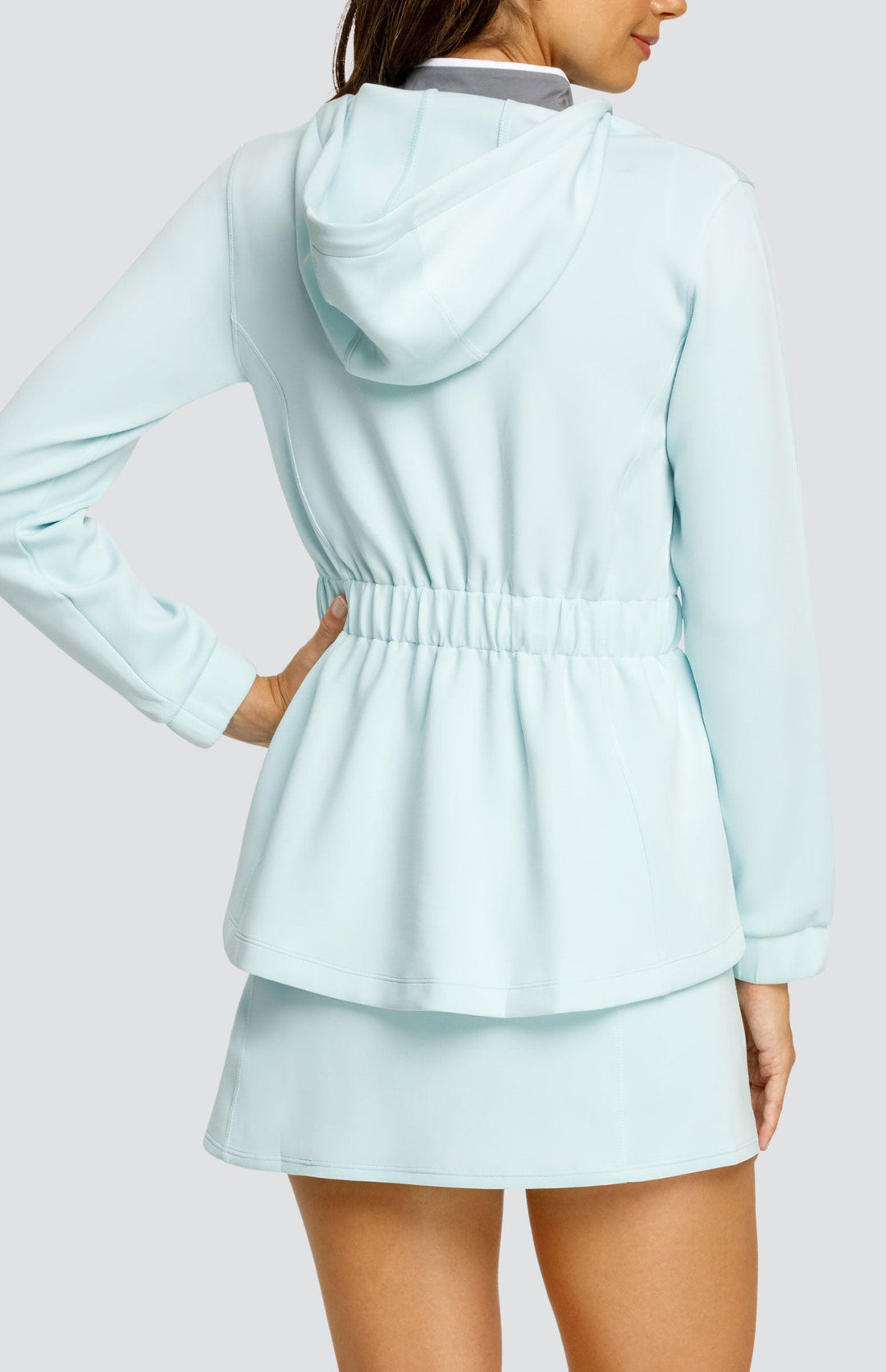 Robyn Hooded Jacket - Blue Glow  DestGlow