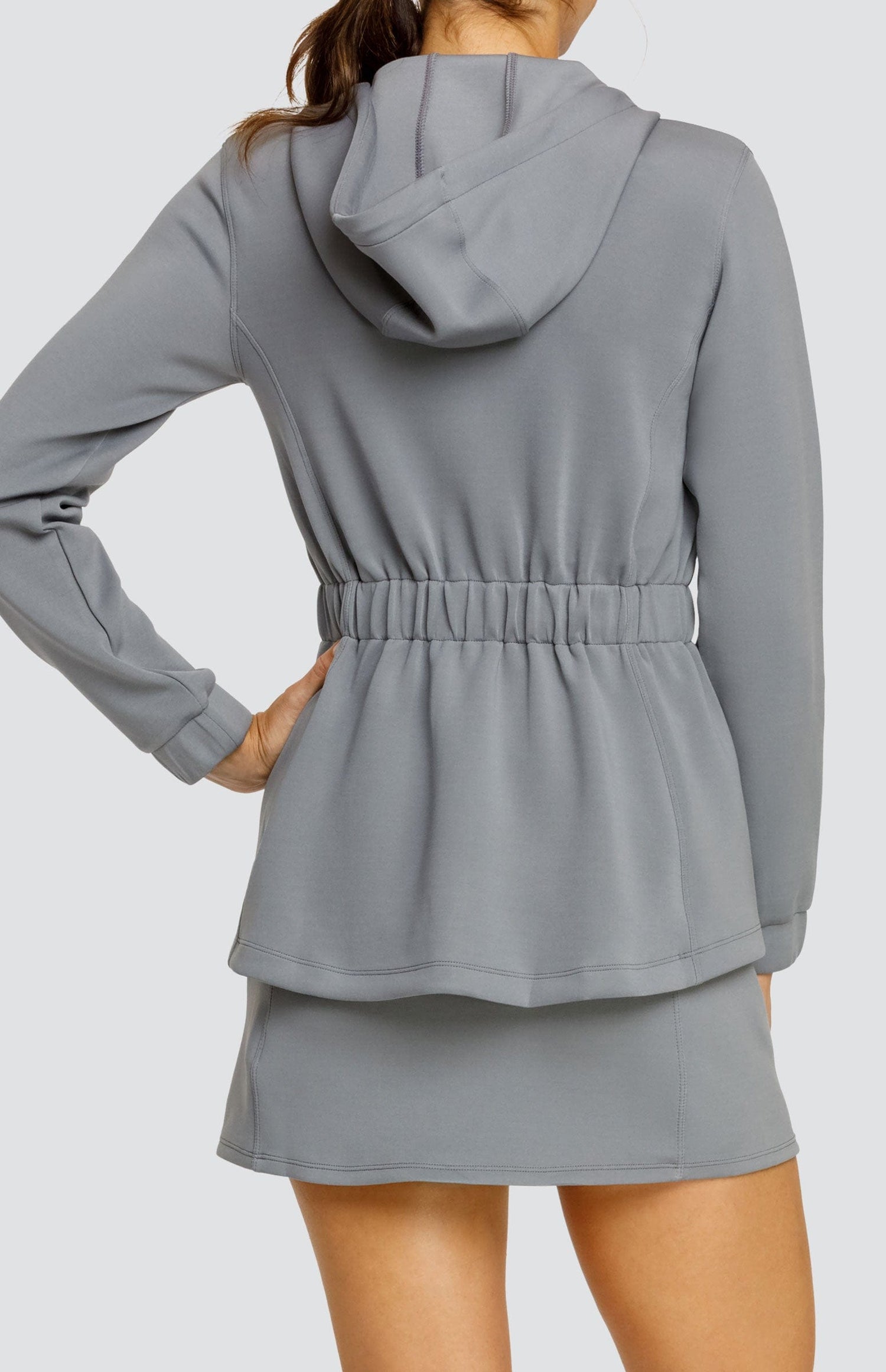 Robyn Hooded Jacket - Cool Mist