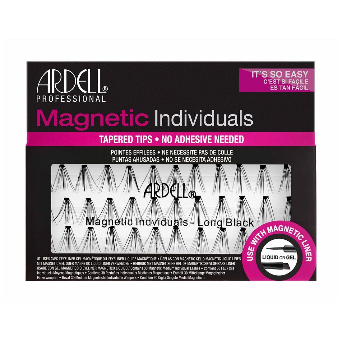 ARDELL Magnetic Individuals - Long Black 