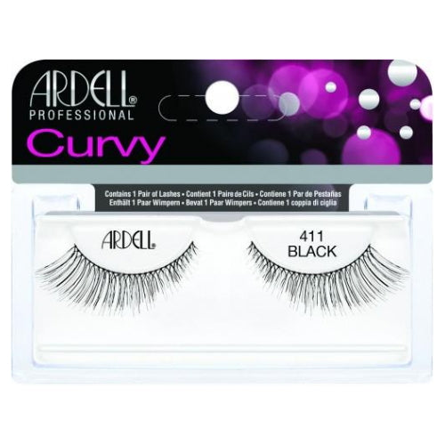 ARDELL Professional Lashes Curvy Collection - 411 Black (DC) 