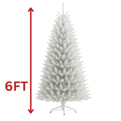 Christmas Tree 6FT – 810 Tips (Green or White Option)