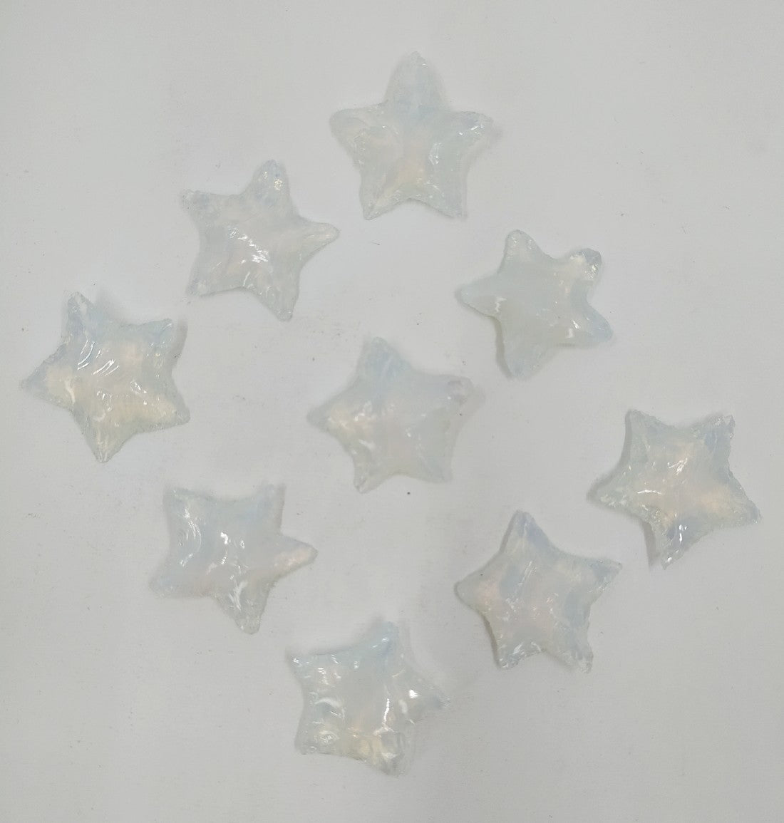Flat Stars &amp; Moon Shaped Gemstone Arrowheads.  DestGlow