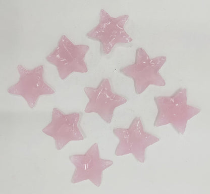 Flat Stars &amp; Moon Shaped Gemstone Arrowheads.  DestGlow