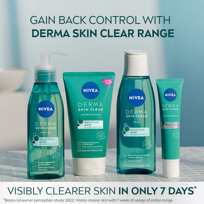 Nivea Derma Skin Clear Exfoliator Face Cleansing