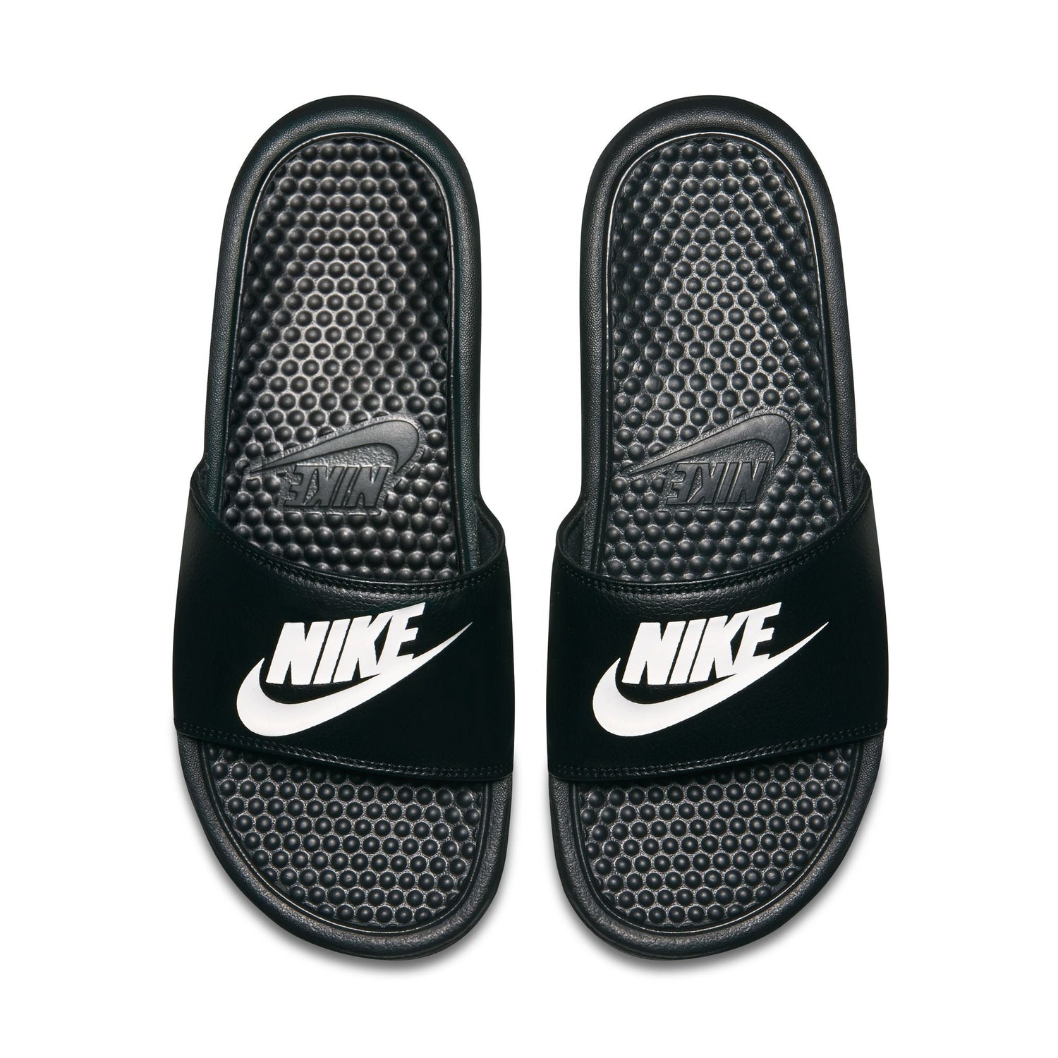 Nike Mens Benassi JDI Slides - Black by Denim Exchange