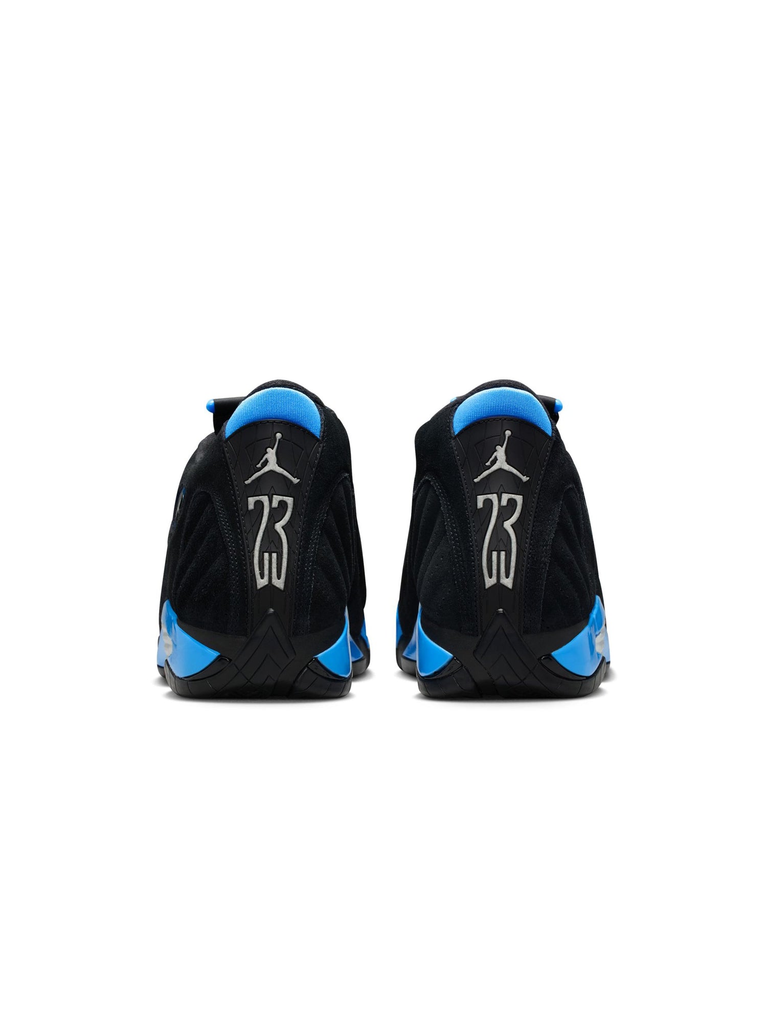Air Jordan Mens 14 Retro - Black/University Blue by Denim Exchange