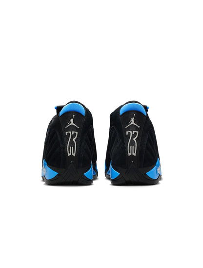 Air Jordan Mens 14 Retro - Black/University Blue by Denim Exchange