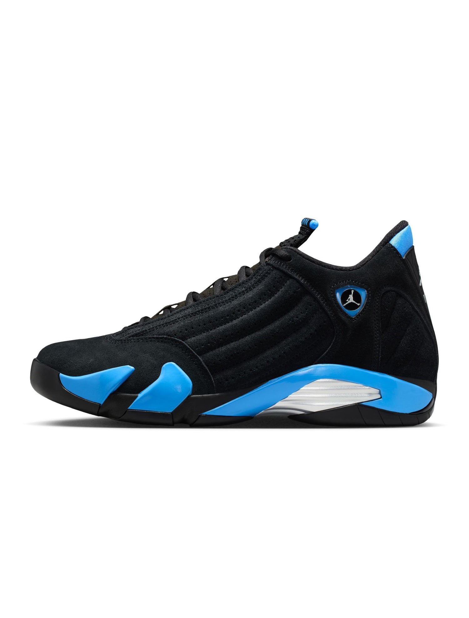 Air Jordan Mens 14 Retro - Black/University Blue by Denim Exchange