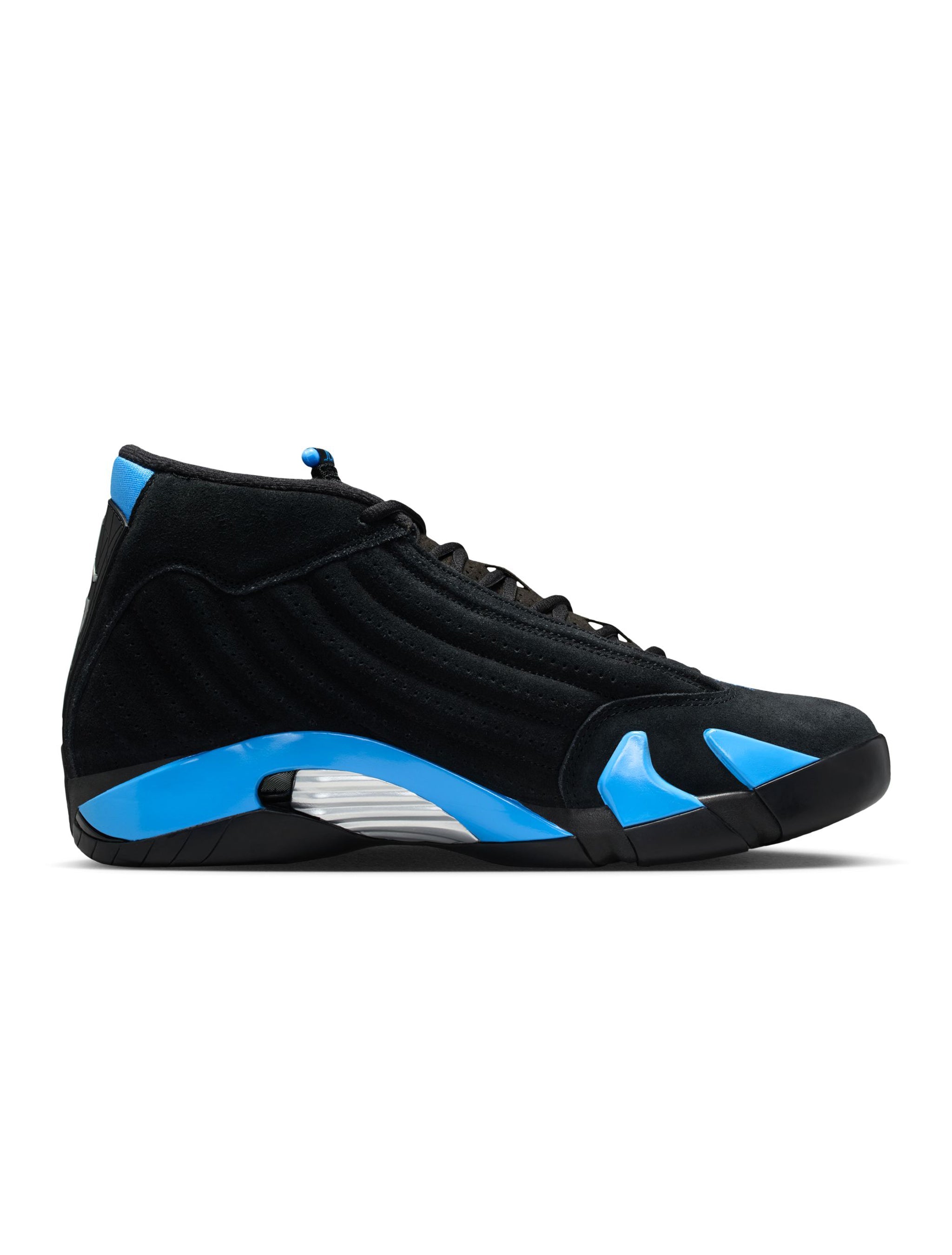 Air Jordan Mens 14 Retro - Black/University Blue by Denim Exchange